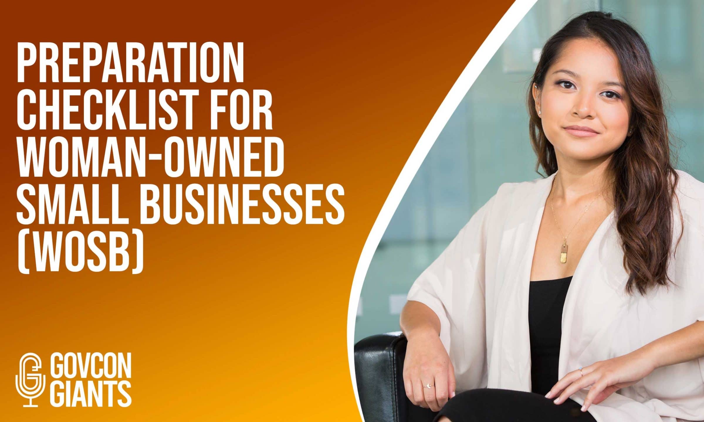 Preparation Checklist for Woman-Owned Small Businesses (WOSB)