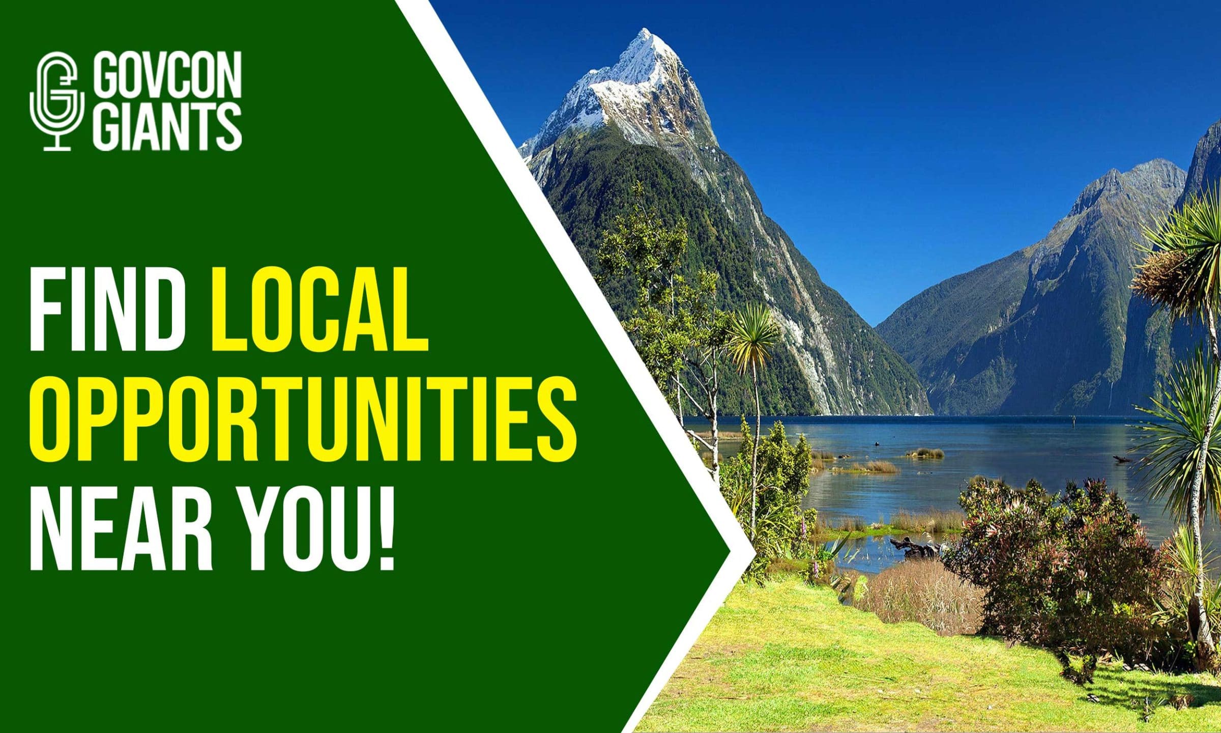 Find Local Opportunities Near You!