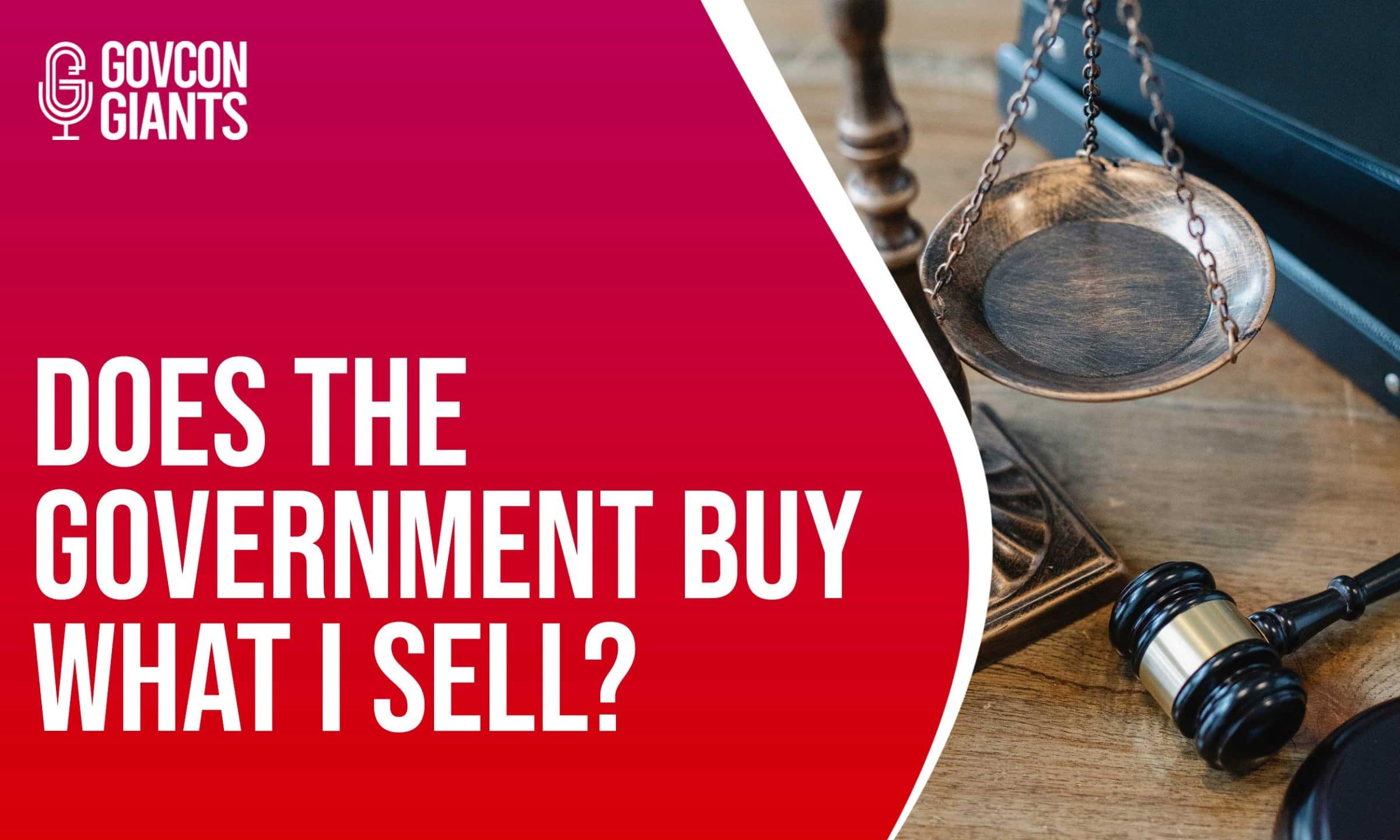 Does the Government Buy What I Sell?