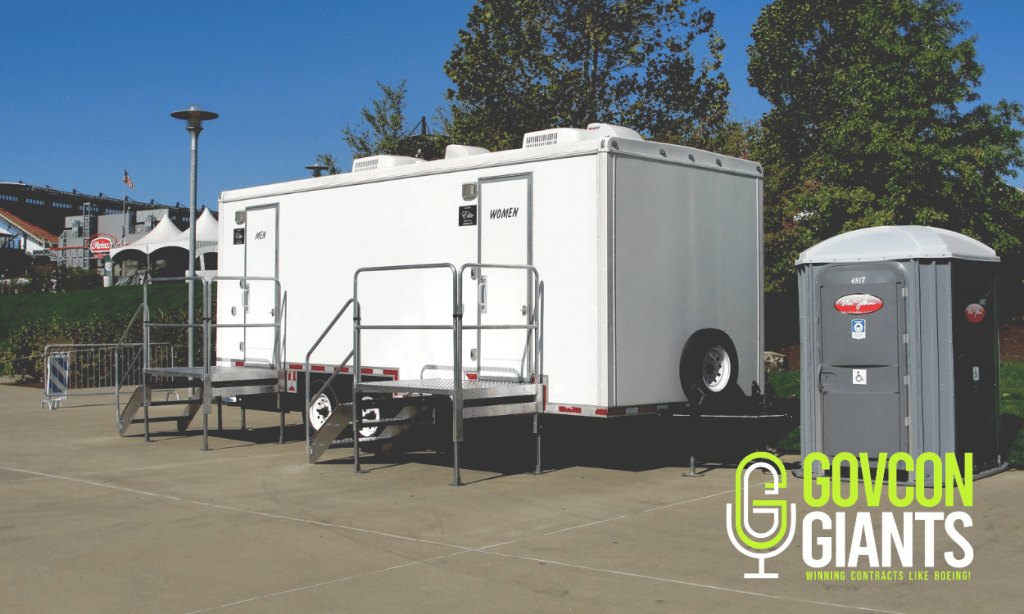 Portable Toilet Trailers for San Diego Naval Station