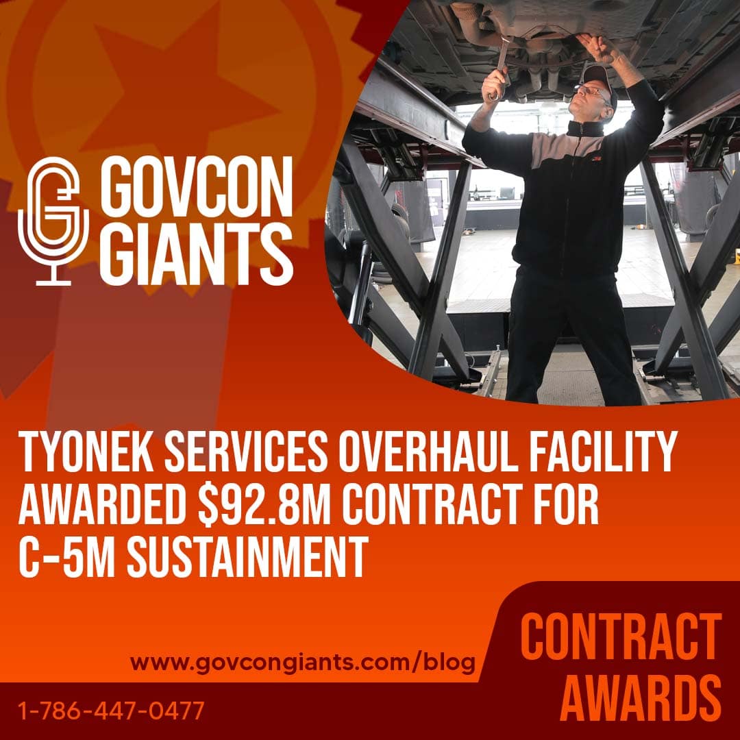 Tyonek Services Overhaul Facility Awarded $92.8M Contract For C‐5M sustainment