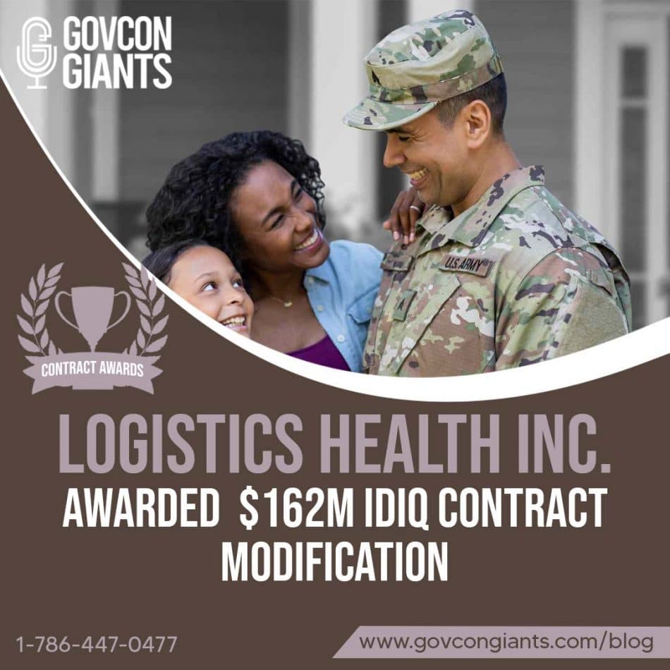 Logistics Health Inc. Awarded $162M IDIQ Contract Modification