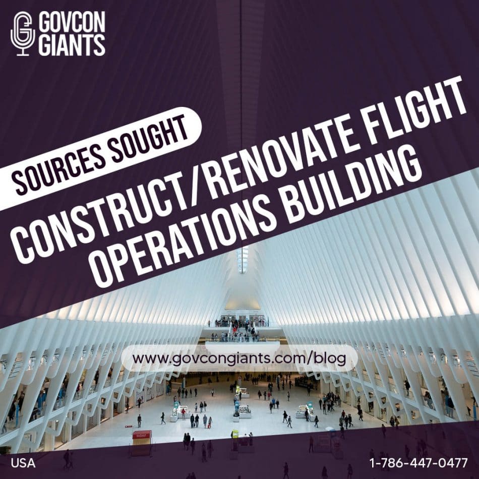 RFI: Construct/Renovate Flight Operations Building