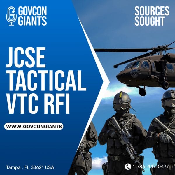 SOURCES SOUGHT:  JCSE Tactical VTC RFI