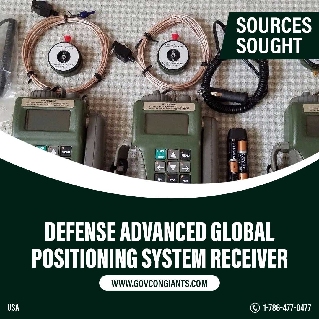 SOURCES SOUGHT: Defense Advanced Global Positioning System Receiver