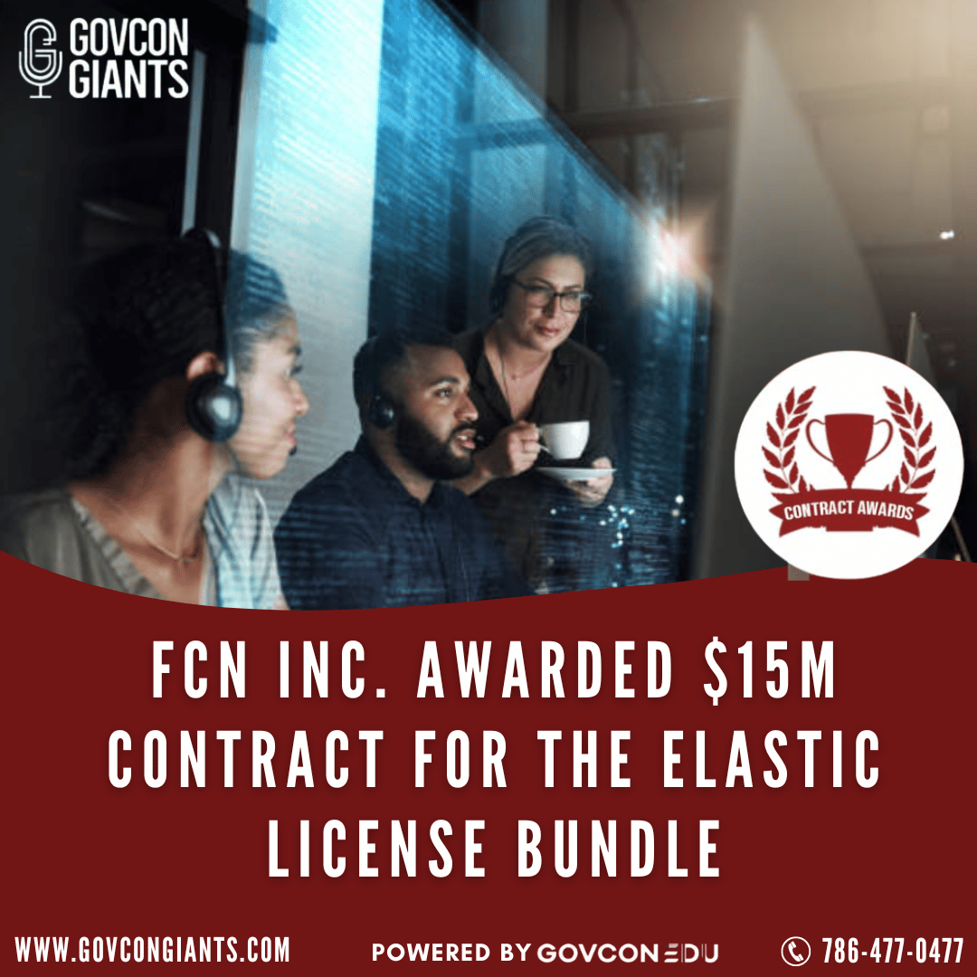 FCN Inc. awarded $15M contract for the Elastic License Bundle